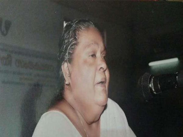 ബിനോയ് വിശ്വത്തിന്റെ മാതാവ് സി കെ ഓമന അന്തരിച്ചു