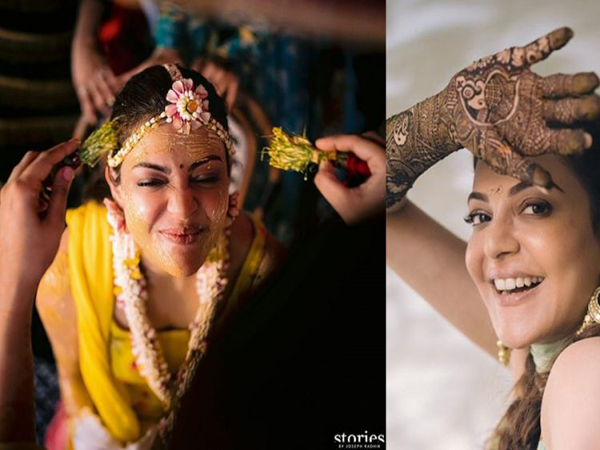 മെഹന്തി ചിത്രങ്ങള്‍ പങ്കുവച്ച് കാജല്‍; ഏറ്റെടുത്ത് ആരാധകര്‍