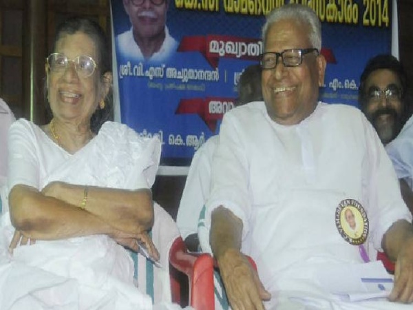 ‘കേരള ചരിത്രത്തിന്റെ ഭാഗം’ ഗൗരിയമ്മയുടെ വിയോഗത്തില്‍ അനുശോചിച്ച് വി എസ് അച്യുതാനന്ദന്‍