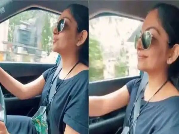 ലോക്ക്ഡൗൺ സമയത്ത് കാറോടിച്ചു അഹാന