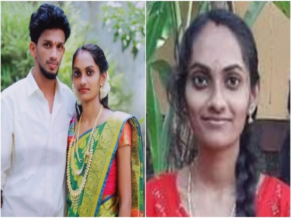 തിരുവനന്തപുരത്ത് യുവതി ഭര്‍ത്താവിന്റെ വീട്ടില്‍ തീകൊളുത്തി മരിച്ചു; ഭര്‍ത്താവ് ഒളിവില്‍; ദുരൂഹതയെന്ന് കുടുംബം