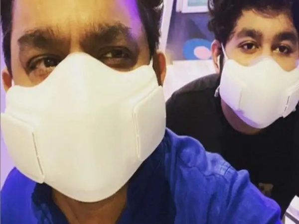 എ ആർ റഹ്മാന്റെ മാസ്ക് വൈറൽ, കാഴ്ച്ചയിൽ സിംപിൾ,ബട്ട്‌ പവർഫുൾ