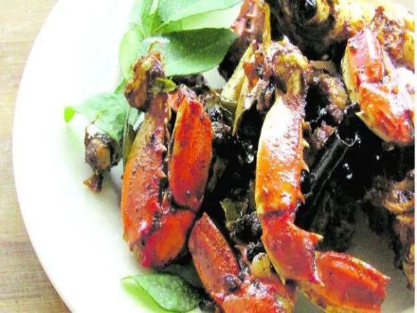 പുഴ ഞണ്ട് പൊരിച്ചത്