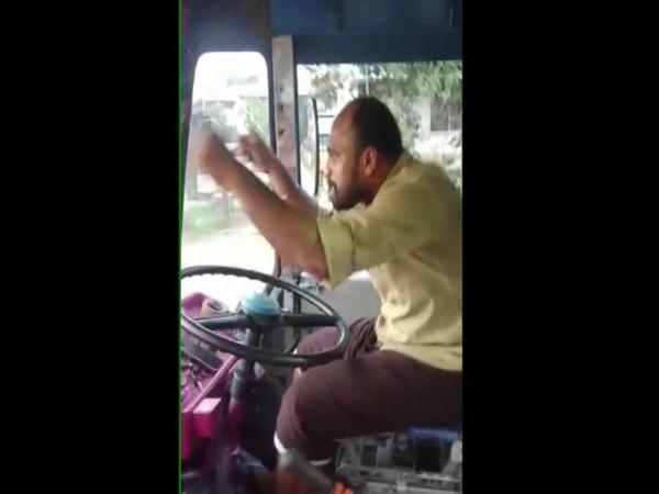 അങ്കമാലി റൂട്ടില്‍ അപകടകരമായ രീതിയില്‍ ബസോടിച്ച ഡ്രൈവര്‍ കസ്റ്റഡിയില്‍