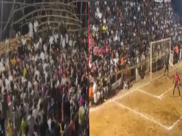 വല്ലപ്പുഴയില്‍ ഫുട്‌ബോള്‍ മത്സരത്തിനിടെ ഗാലറി തകര്‍ന്ന് കാണികൾക്ക് പരുക്കേറ്റ സംഭവത്തിൽ സംഘാടകർക്കെതിരെ കേസ്