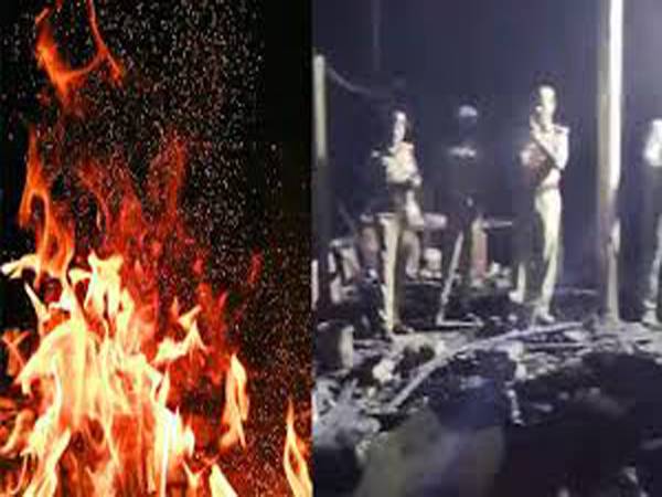 ആലപ്പുഴ മാന്നാറിൽ വീടിന് തീപിടിച്ച് വൃദ്ധ ദമ്പതികൾ മരിച്ചു