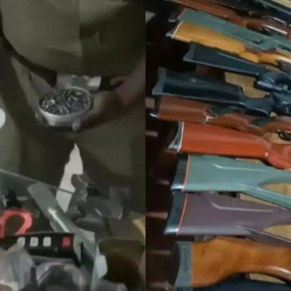 മലപ്പുറം എടവണ്ണയില്‍ വൻ ആയുധശേഖരം പിടികൂടി