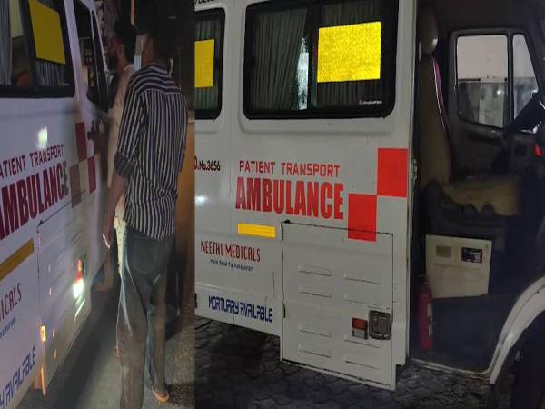 കൊല്ലത്ത് രോഗിയുമായി പോയ ആംബുലന്‍സ് ഹോണ്‍ അടിച്ചതിന് ഡ്രൈവറെ മര്‍ദിച്ച് യുവാക്കള്‍; പരാതി നല്‍കി