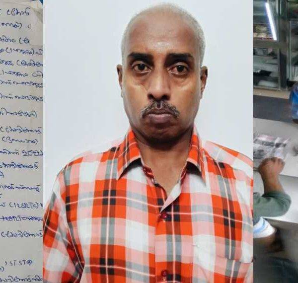 ഹോട്ടലുകളില്‍ ചാരിറ്റിക്കായിവെച്ചിരുന്ന പണപ്പെട്ടി കവര്‍ന്ന മോഷ്ടാവ് പിടിയില്‍