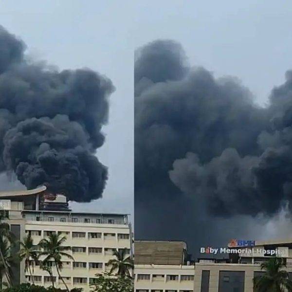 കോഴിക്കോട് ബേബി മെമ്മോറിയല്‍ ആശുപത്രിയില്‍ തീപിടുത്തം