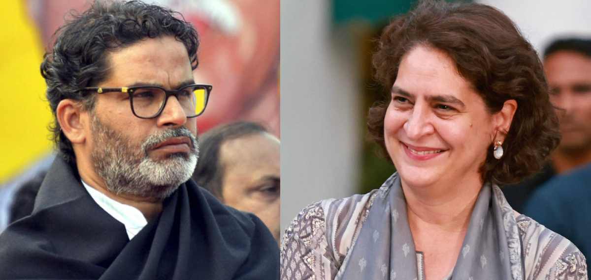 പ്രിയങ്ക ഗാന്ധിയുമായി കൂടിക്കാഴ്ച നടത്തി ജന്‍ സുരാജ് പാര്‍ട്ടി സ്ഥാപകൻ പ്രശാന്ത് കിഷോര്‍