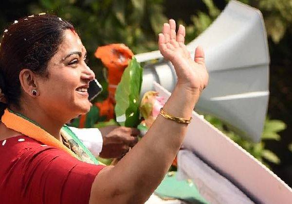 ഇൻഡിഗോ വിമാന പ്രതിസന്ധി:ബിജെപിയുടെ തെരഞ്ഞെടുപ്പ് പ്രചാരണത്തിന് ഖുശ്‌ബു എത്തില്ല