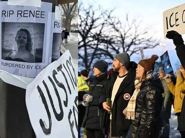 ഐസിഇ വെടിവെപ്പില്‍ മരിച്ച യുവതിയെ അധിക്ഷേപിച്ച്‌ ട്രംപ്