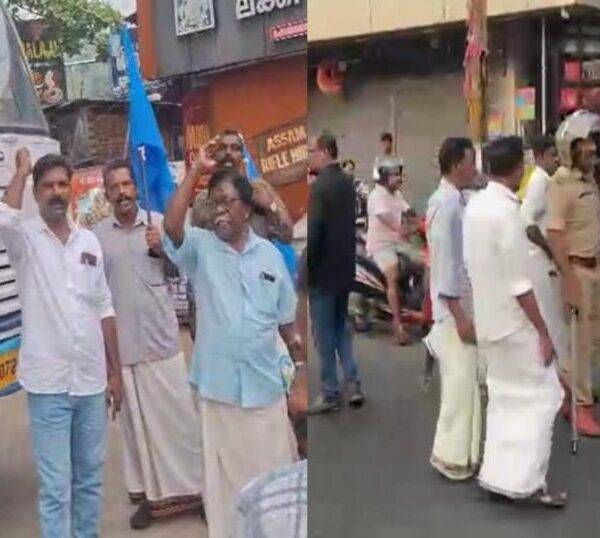 നിതിന്‍ രാജിന്റെ മരണത്തില്‍ പ്രതിഷേധം: സംസ്ഥാനത്ത് ഹര്‍ത്താല്‍ ശക്തം; പലയിടത്തും വാഹനങ്ങള്‍ തടഞ്ഞു